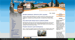 Desktop Screenshot of bernartice.cz