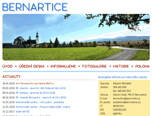 Tablet Screenshot of bernartice.eu